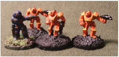 GZG DSM-143 Walkers with UNSC Marine